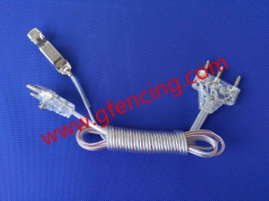 silver foil/sabre bodywire for fencing
